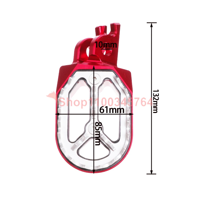 Aluminum CNC Motocross Dirt Bike Pedals Honda CRF230 CRF250F  2003-2017 2004 2005 2006 Pedals Pedals