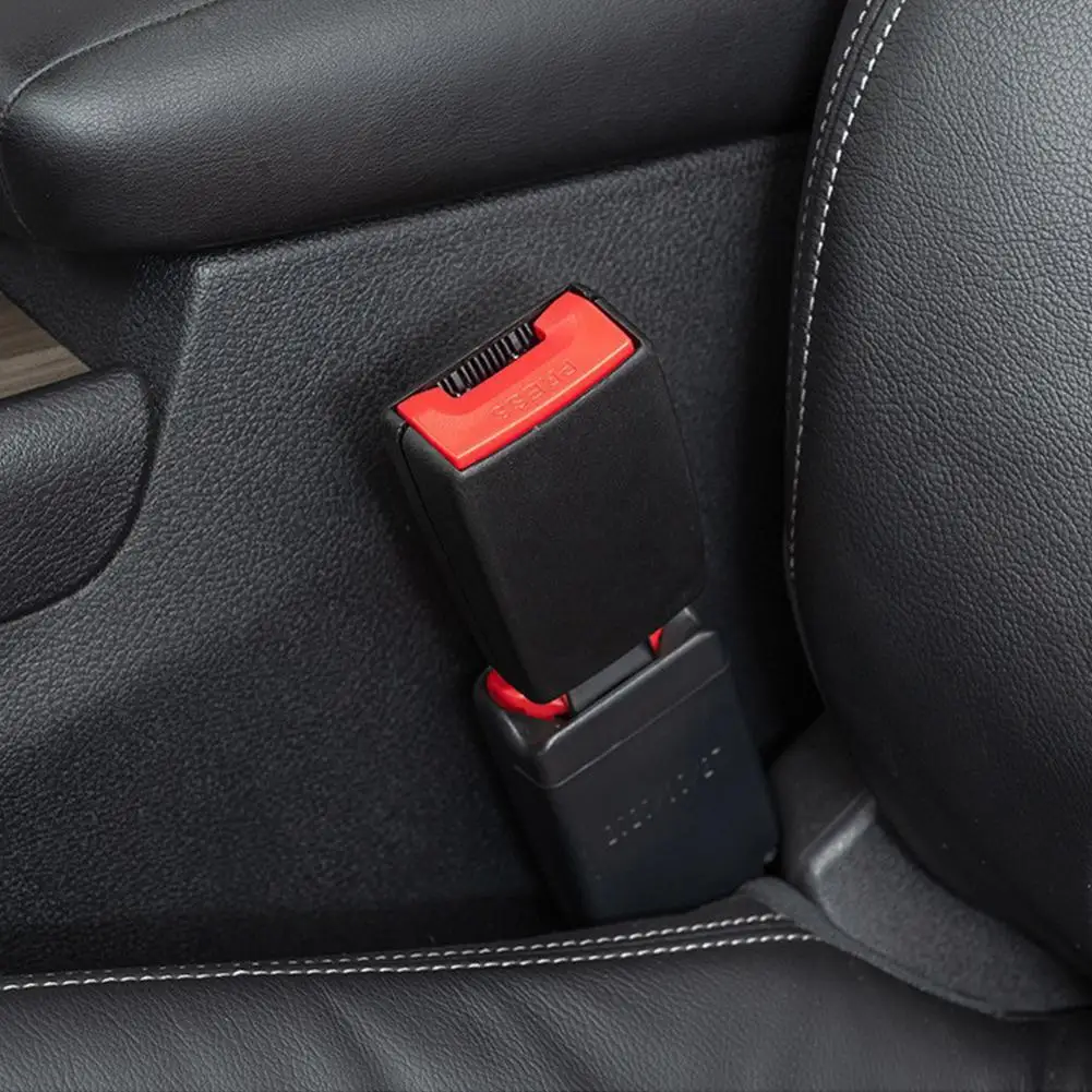 Extender Increase Seat Belt Length Universal Car Seat Belt Buckle Comfortable ABS Metal Buckle Safe Adjustable Seat Accessories