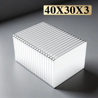40X30X3mm block Refrigerator Magnets imanes para manualidades for Refrigerator, Office, DIY