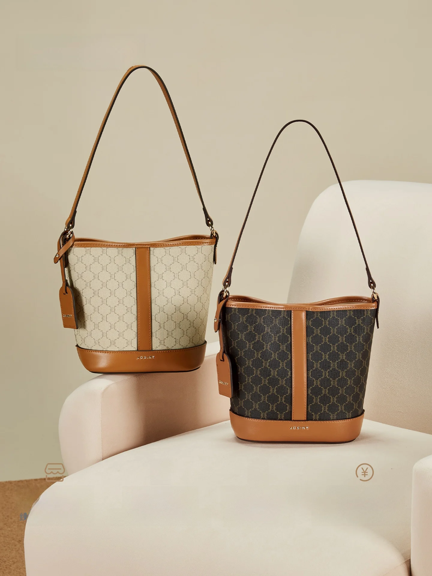 Faionable Versatile Buet Bag Single oulder Crossbody Handbag Large Capaci Commute Retro Women's Bag Josiny 2025