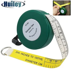 Tree Diameter Tape 2000 mm 79 inch PVC Soft Retractable Measuring Tape Professional Gardening Tree Ruler Meter Measuring Tool