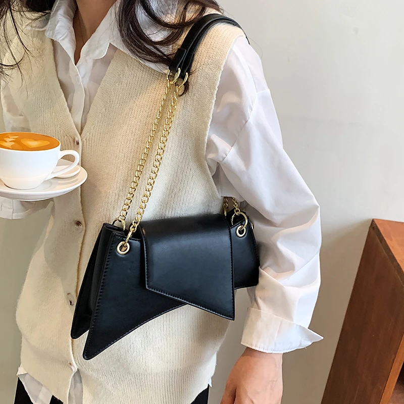 Cute Bags For Women Small Pu Leather Underarm Shoulder Bag Luxury Designer Handbags And Purse Women Chain Fashion Bag Sac A Main