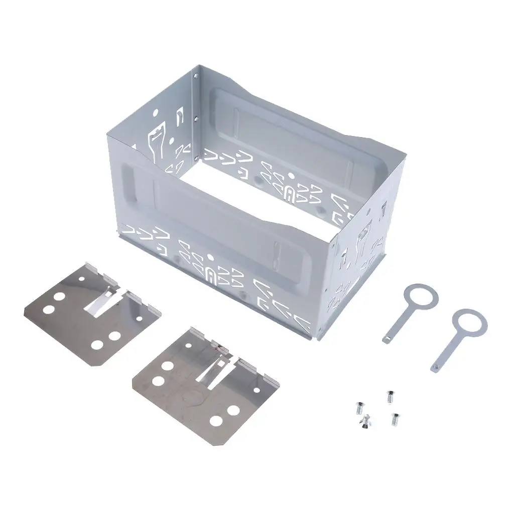 Automotive Stereo Installation Kit Pure Iron Mounting Cage Bracket for Car Speaker Accessories and Refitting