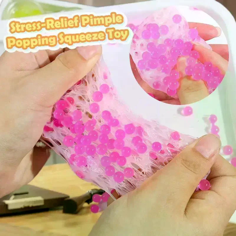 

Random One New Love Anti-Stress Pimple Popping Fidget Toy Pinch Squeeze Sensory Toy