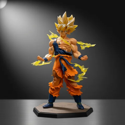 Hot Dragon Ball  Son Goku Super Saiyan Anime Figure  Goku DBZ Action Figure Model Gifts Collectible Figurines for Kids