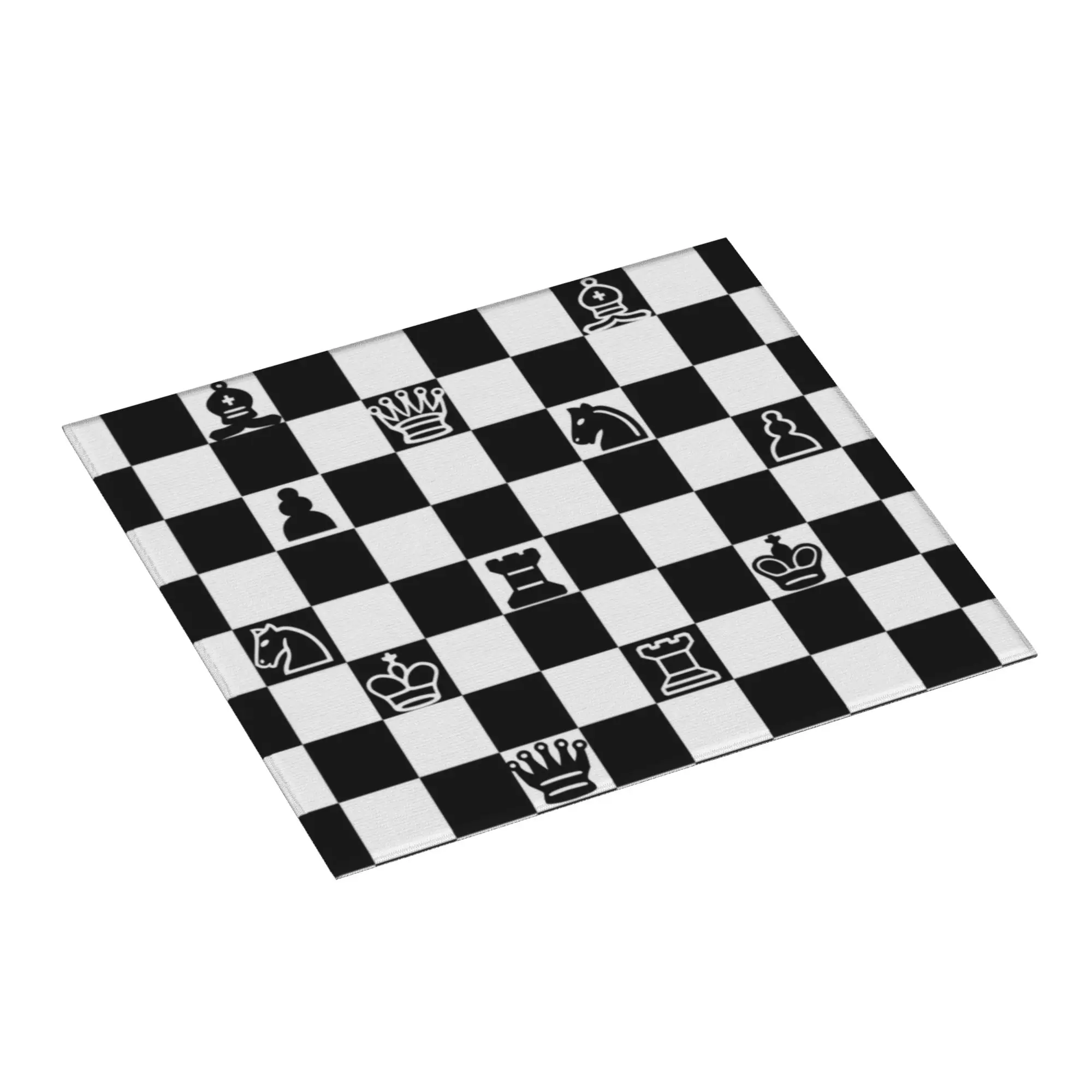 Drying Mat For Kitchen Chess Water Absorbent Waterproof Reusable Chessboard Game On Slip Kitchen Counter Protector Mat