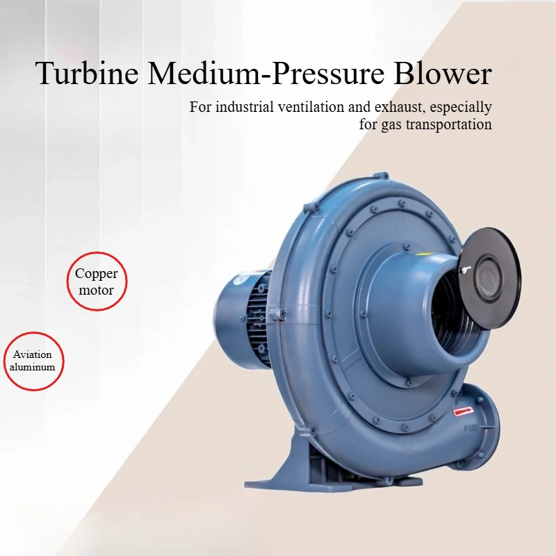 Ventilatore a media pressione a turbina con inverter ad alto volume d'aria - Circolazione di trasportamento del gas CX-A Ventola resistente alle alte temperature