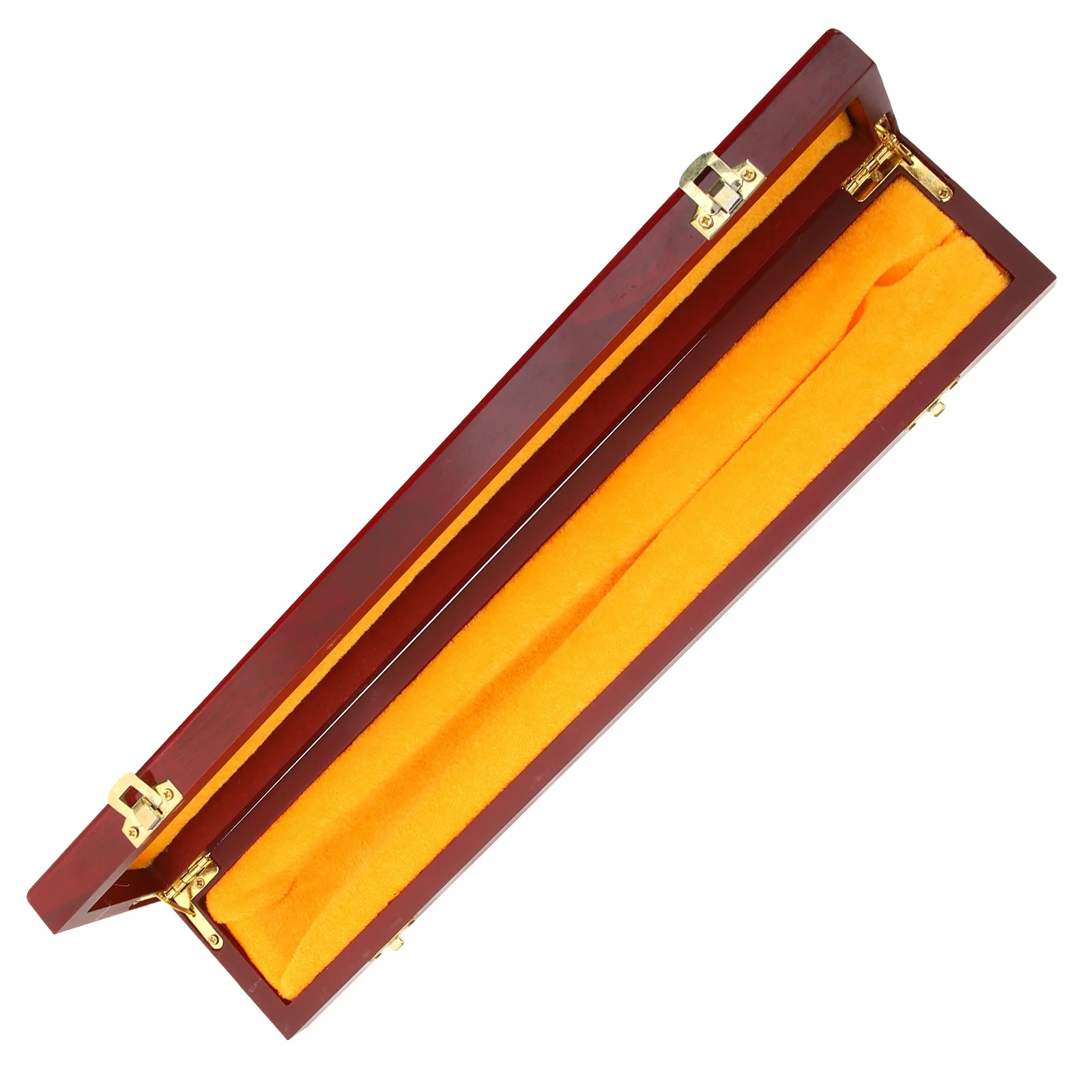 

Wooden Folding Fan Storage Box Chinese Style Multi-Purpose Keepsake Organizer for Tissues Jewelry Cards Collectibles