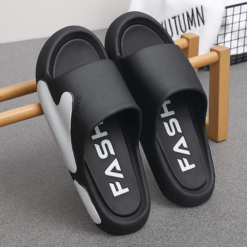 Size 40-49 Men's Slippers Men's Outdoor Summer Fashion Trend Non-slip Wear-resistant Outdoor New Thick-soled Men's Sandals