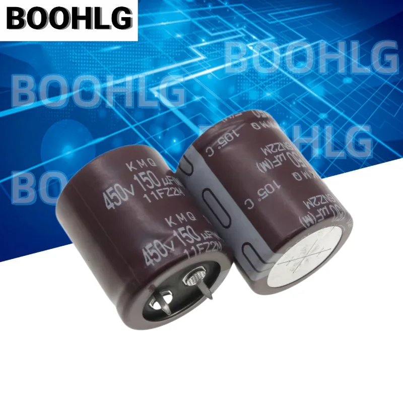 2PCS 150UF 450V original NCC black diamond capacitor 450V 150UF