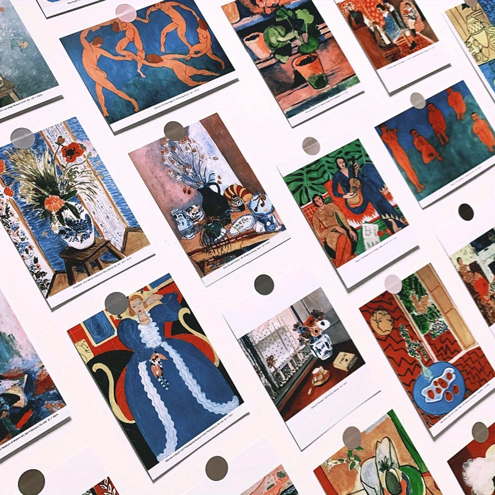 30 Stück Henri Matisse Malerei Kunstpostkarte – Detail 3