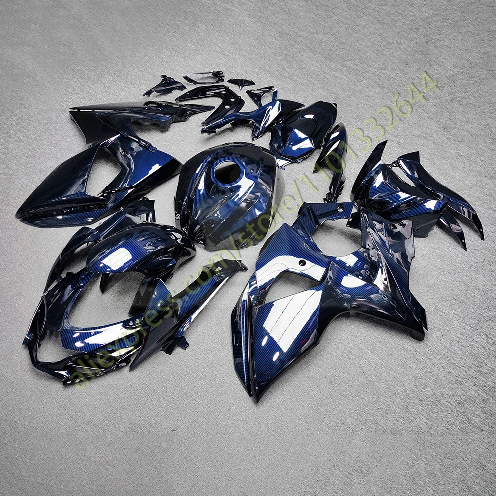For GSXR 1000 2009-2016 Green Carbon Fibre Motorcycle Bodywork Fairing Kit GSXR1000 09-16 Accessories Fairings