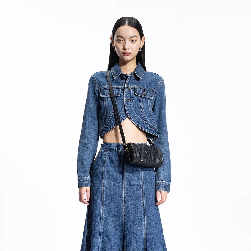 GROTTO 2025 New Pencil Case Bag Women's Handbag Single Shoulder Crossbody Mobile Phone Small Bag Mini