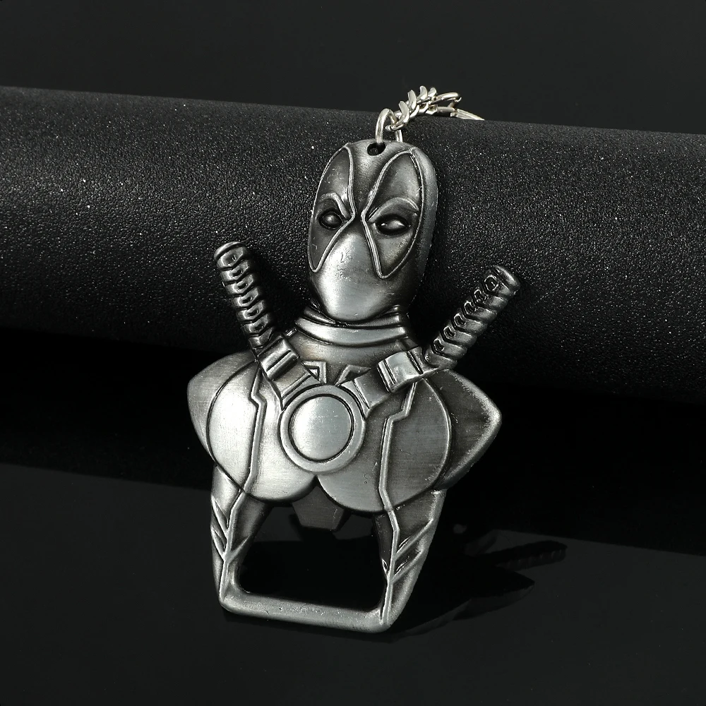 Deadpool Keychain Trendy Perso - Bottle Opener Keyring 评论和价格