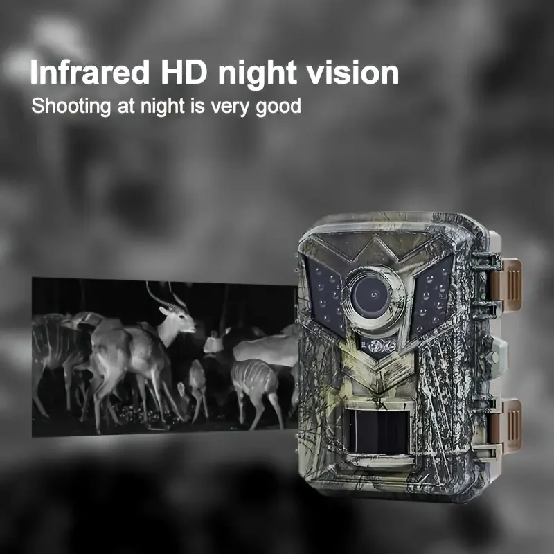 Hunting Camera Wireless Tracking Motion Sensing Camera Night Vision Can Take Photos for Security Hunting Wildlife Surveillance