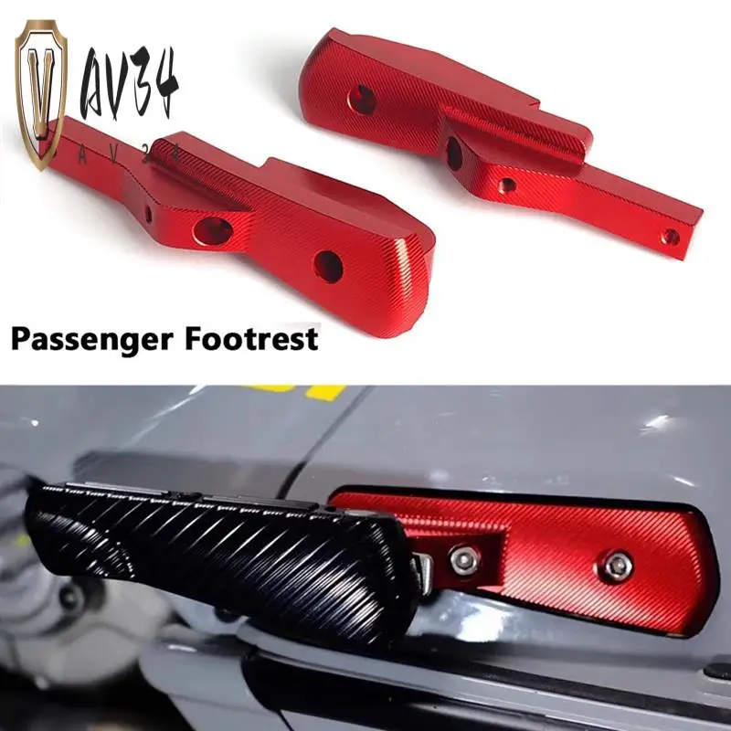 

AV34-Motorcycle Accessories Footrests Foot Rests Pegs Rear Pedal For VESPA GTS300 GTS250 GT60 GTS GTV 125 200 250 300