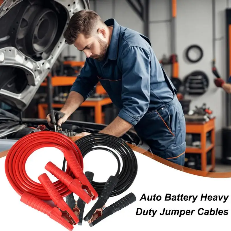 

Перемычки для аккумулятора, автомобильные усилители, 13-футовые провода для аккумулятора 2000 А с сумкой для переноски для автомобильных грузовиков, автомобилей