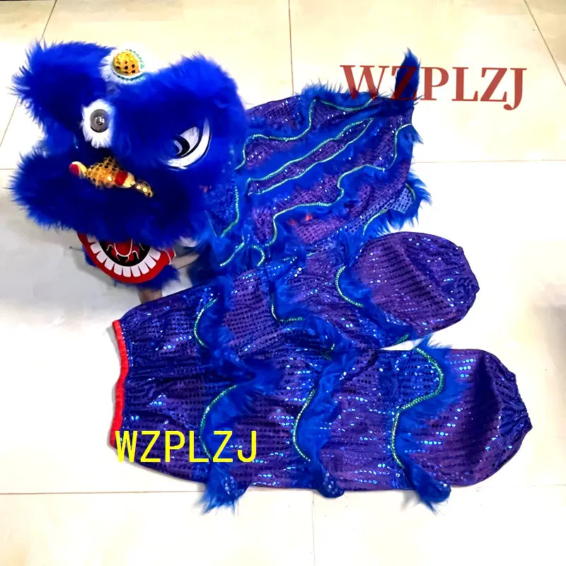 

2-5 Age 12 inch Royal Lion Dance Mascot Costume Kid Children Cartoon Props Game Event Performing Christmas Dress Party Carnival