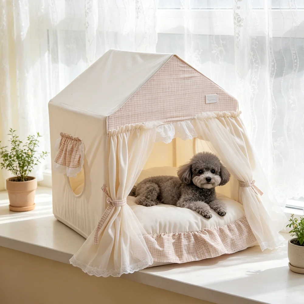 Köpekler İçin Aşk Yastıklı Evc - Outdoor Camping Dog Fence incelemesi ve fiyatı