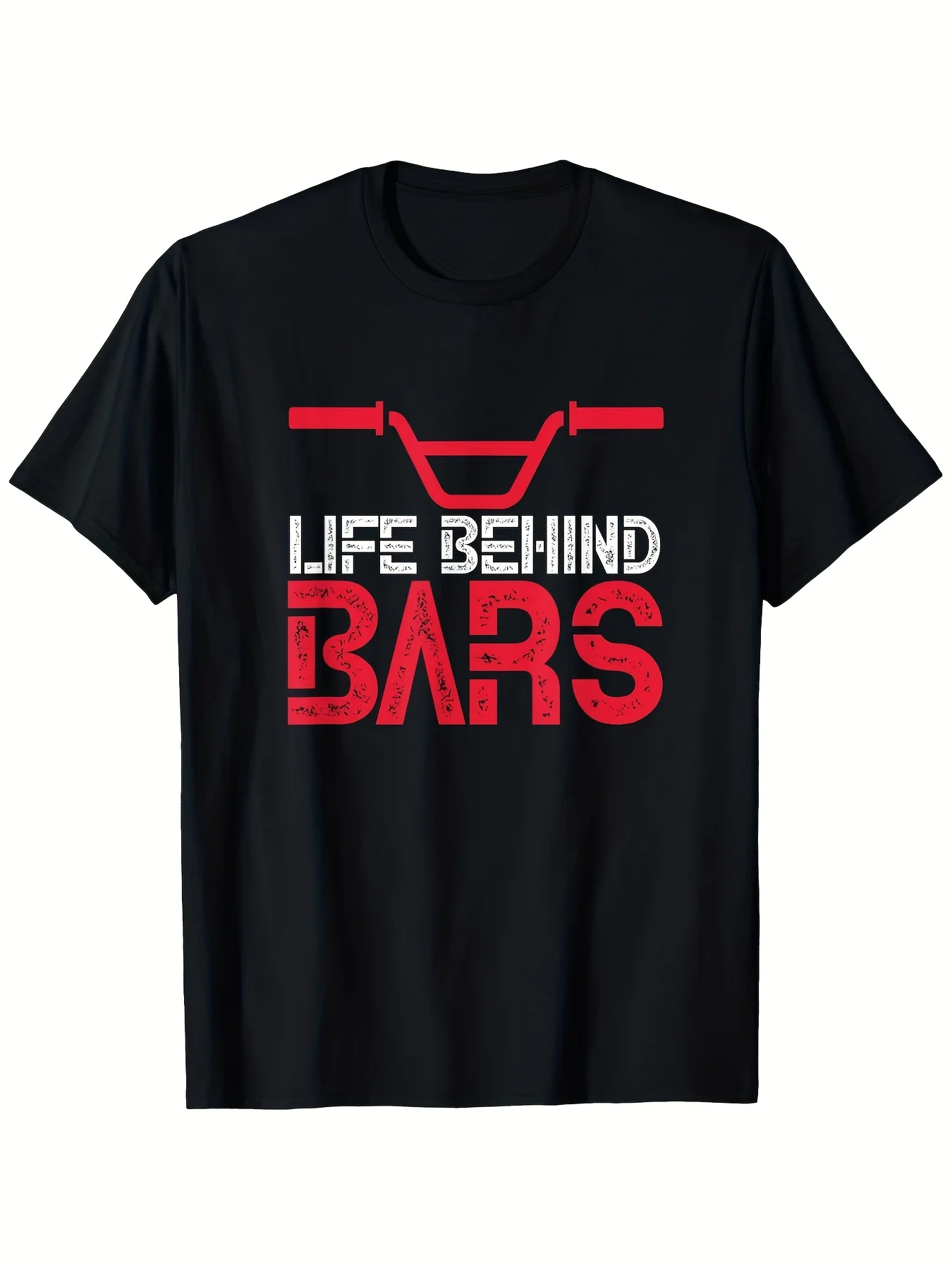 Men's Bmx Cycling Graphic T-Shirt - Pure Retro Racing Design with 