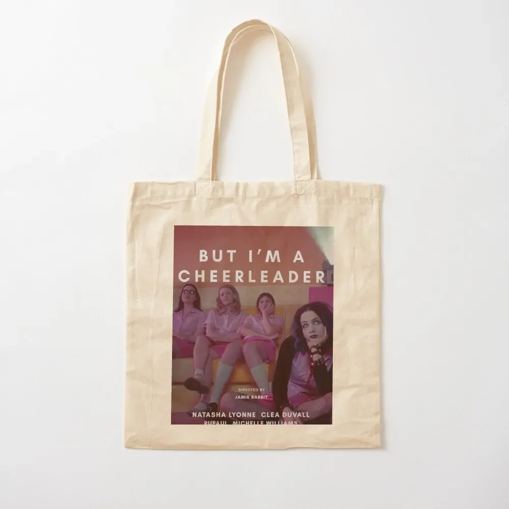 But I’m a cheerleader alternative poster Tote Bag hand bag Women's beach bags Cloth bag cute pouch