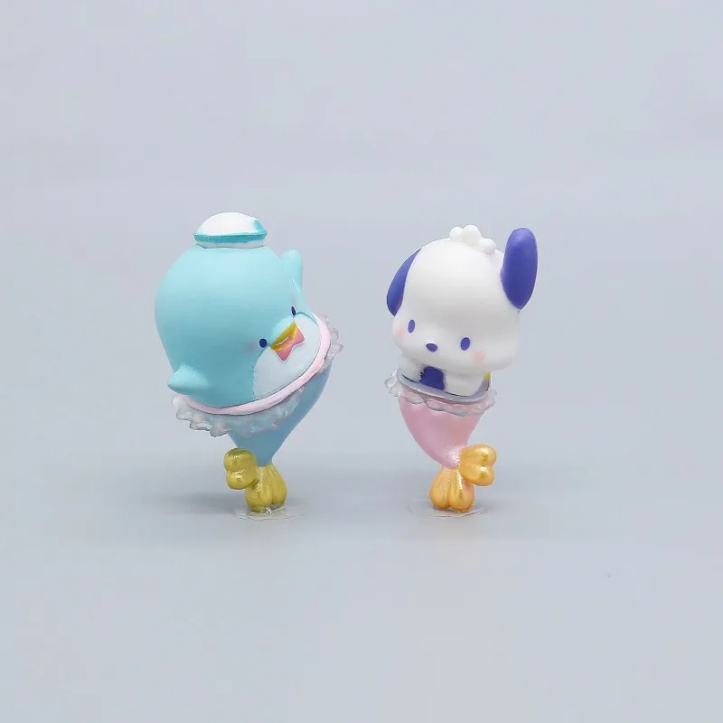 وصول جديد سانريو حورية البحر والكلب دمى قطيفة-كوروكو باتشاتي ميلودي وكلب القرفة ألعاب قابلة للجمع إكسسوارات الهدايا