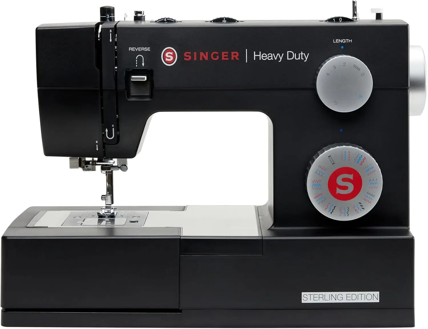 Sterling Edition Heavy Duty 4432 Sewing Machine with Accessory Kit | Strong Motor with Enhanced Piercing Power, 110 Stitch