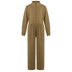 Child Kid Boys Girls Mechanical Work Coverall Jumpsuit Long Sleeve Boiler Suit Casual Cargo Romper Car Driver Overalls Costume