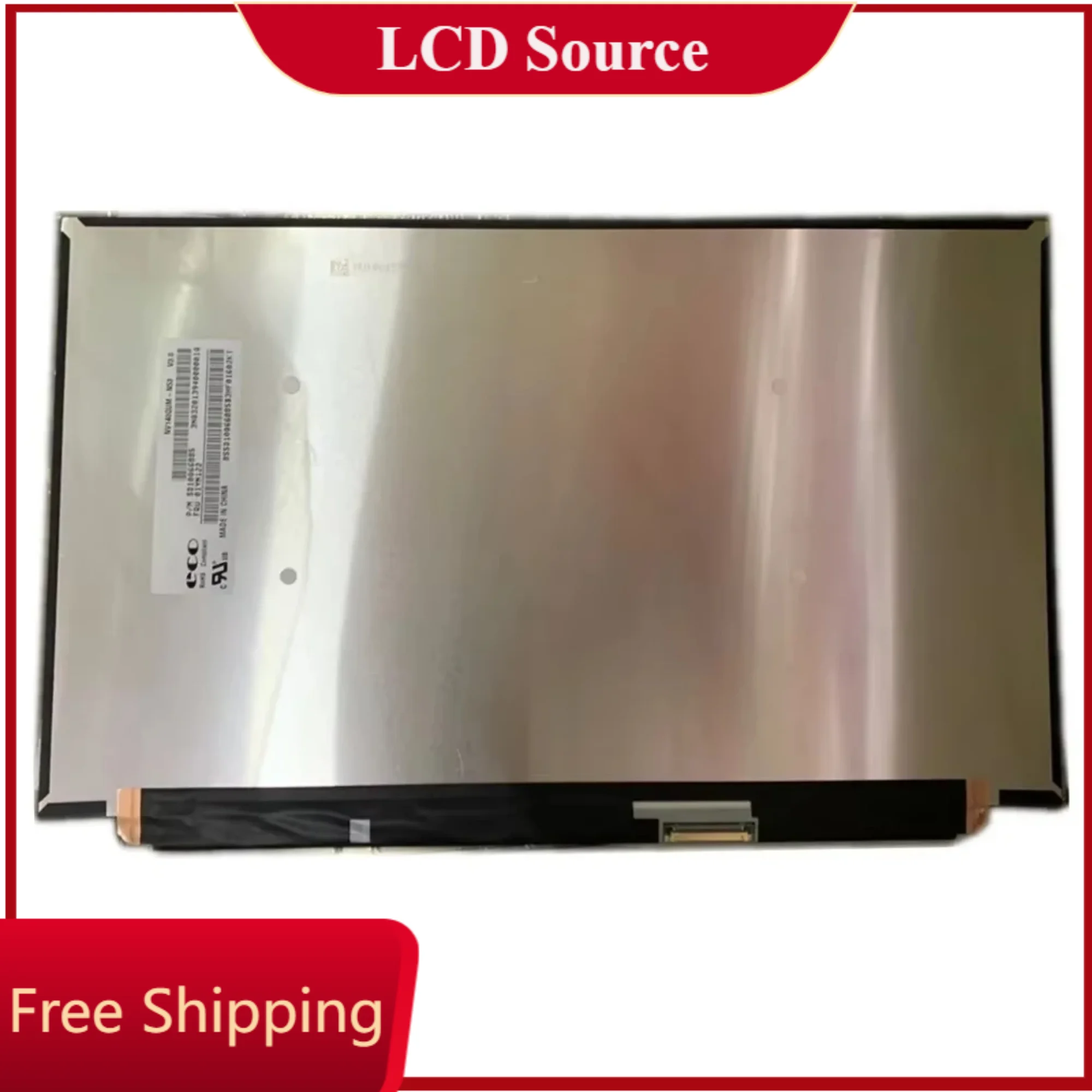 NV140QUM-N53 V3.0 لشاشة 14.0 بوصة 4K 40 دبابيس EDP 3840x2160 بدون فتحات لولبية شاشة LCD LED غير تعمل باللمس #1