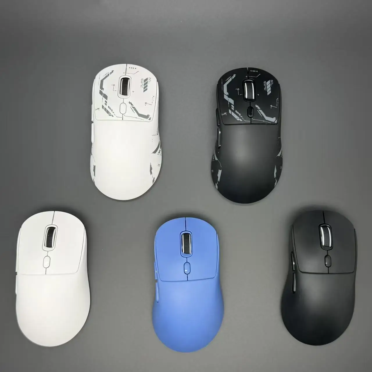 Right Hand Ergonomic Mouse Bluetooth & 2.4G Wireless Dual Mode RGB Lighting, Rechargeable Lightweight, for Office & Gaming