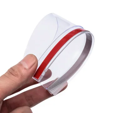 2Pcs Carbon Faser Auto Rückspiegel Regen Schild Augenbraue Flexible Auto Rückspiegel Regen Schild Schutz Augenbraue Regen Abdeckung