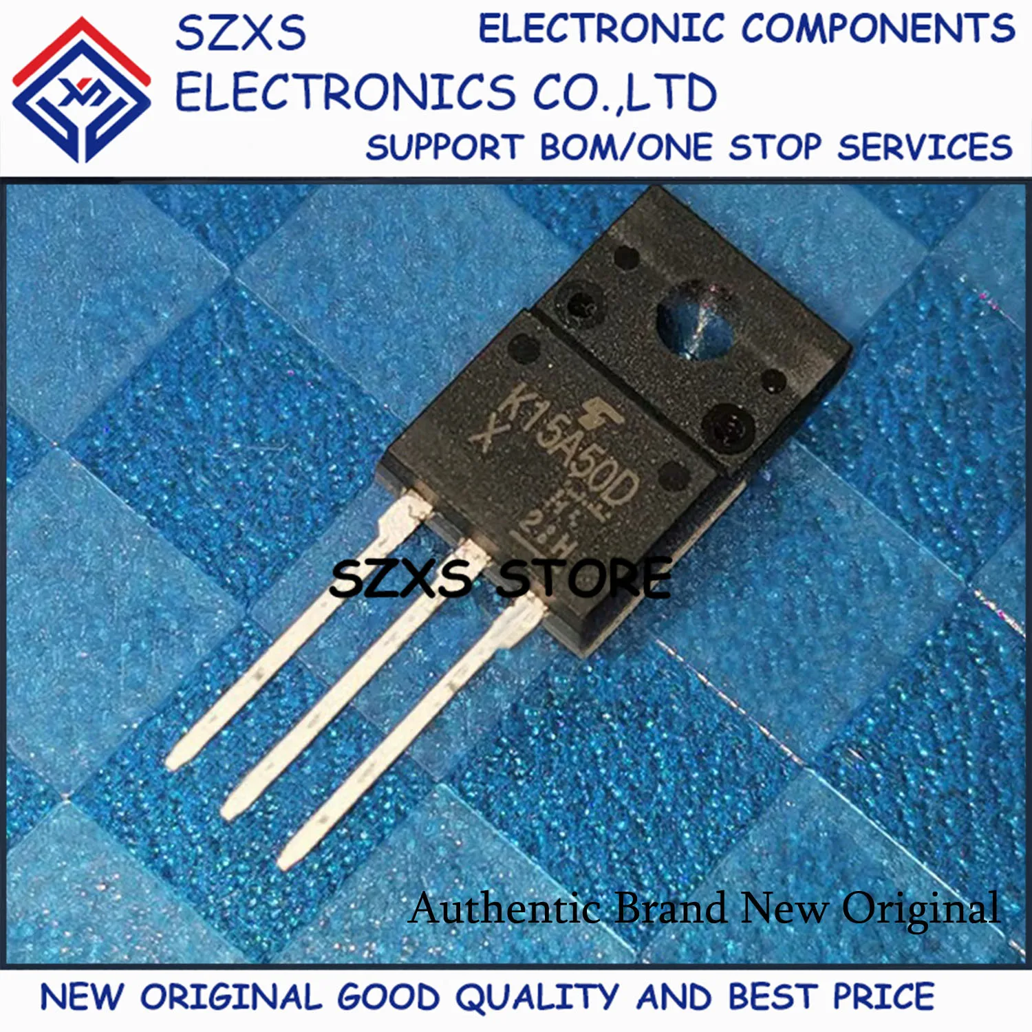 New Original 10Pcs TK12A50D K12A50D TK13A50D K13A50D TK15A50D K15A50D TO-220F MOS Field Effect Transistor In Stock Good Quality