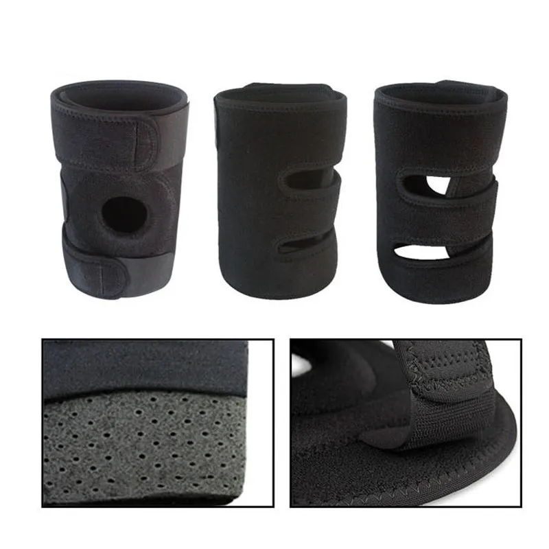 Adjustable Knee Pad Men Women Knee Brace Support Relieve Stabilizer Leg for Arthritis Knee Strap Patella Open Patella Protector