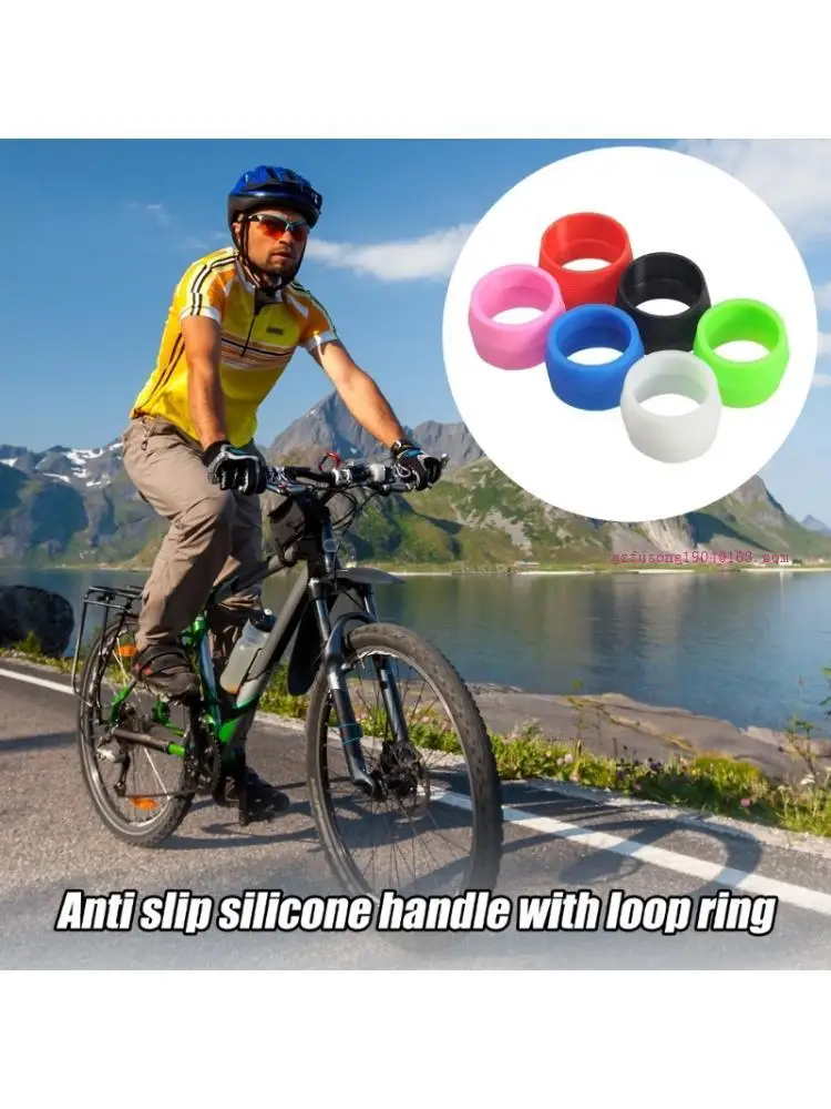 

Durability Silicones Bike Handle Straps Nonslip Bicycles Handlebars Wraps D5QD
