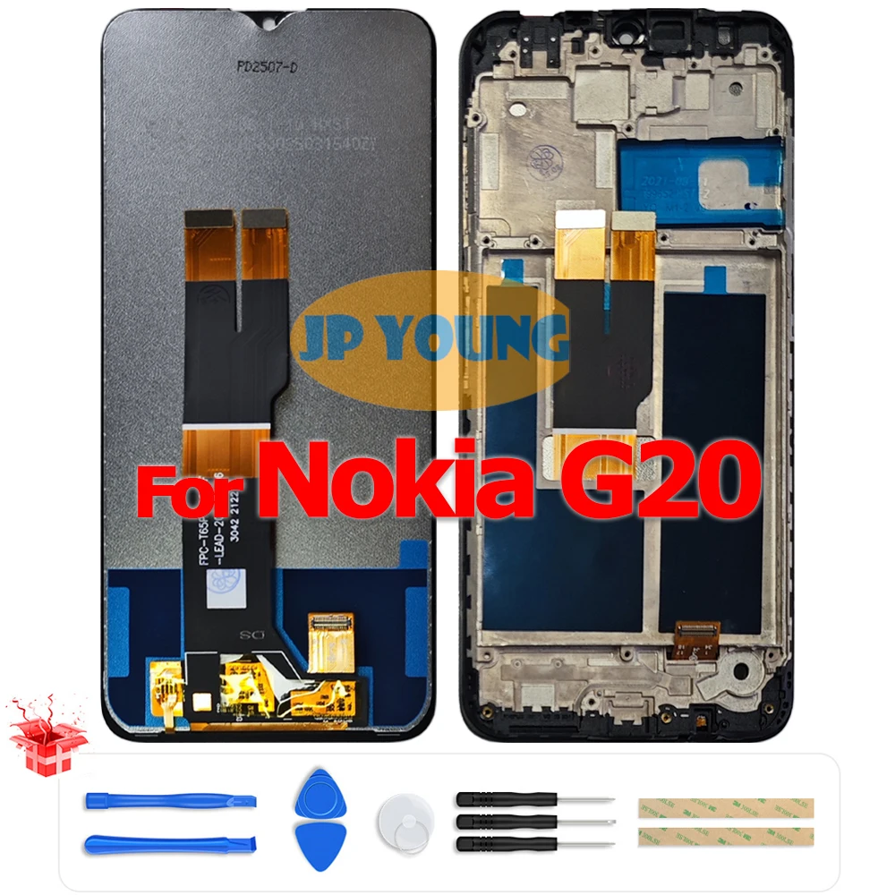 オリジナル-652-インチ-lcd-タッチ-スクリーン-デジタイザー-アセンブリ-nokia-g20-ta-1336-ta-1343-ta-1347-ta-1365-ta-1372-用-交換品