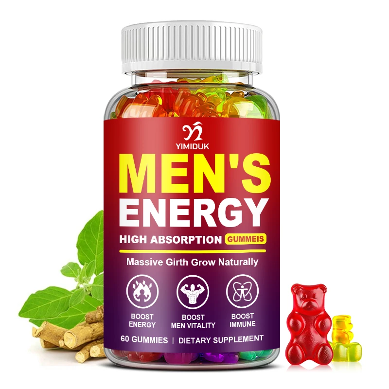 

Massive Girth Gummies for Men - Promote Muscle Growth, Improve Endurance, Boost Energy and Vitality - Men Energy Gummies