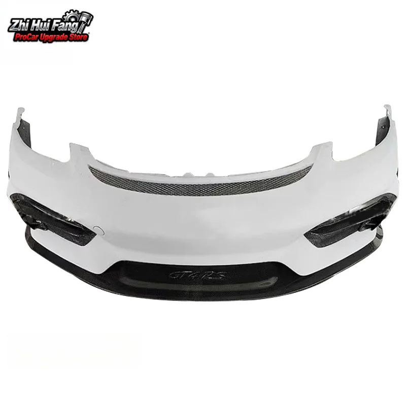 

Подходит для Porsche 718, модифицированный передний бампер GT4rs 982, автомобильные аксессуары, внешний комплект кузова