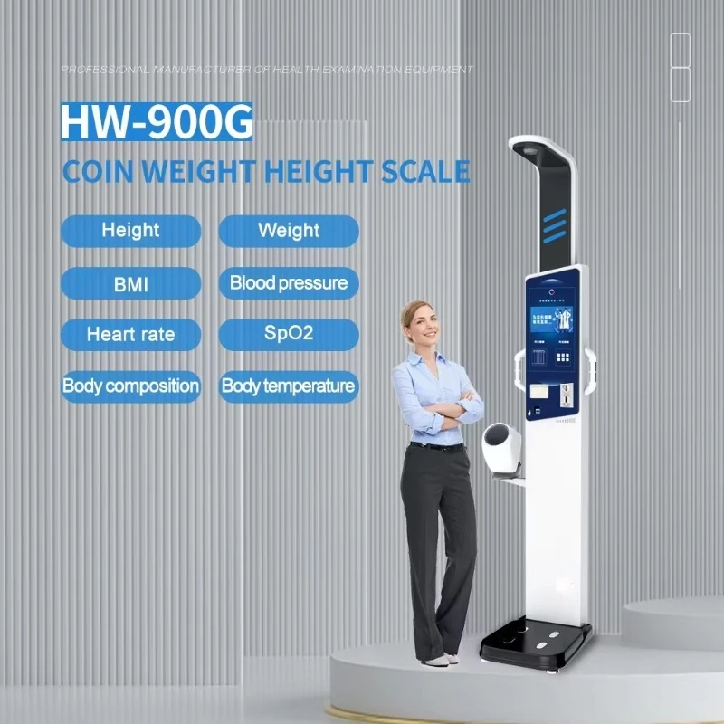 

New Beauty Machines 2024 Weights and Gym Machines Weight Height Scale Human Body Analysis Device Full Body Analysis Machine