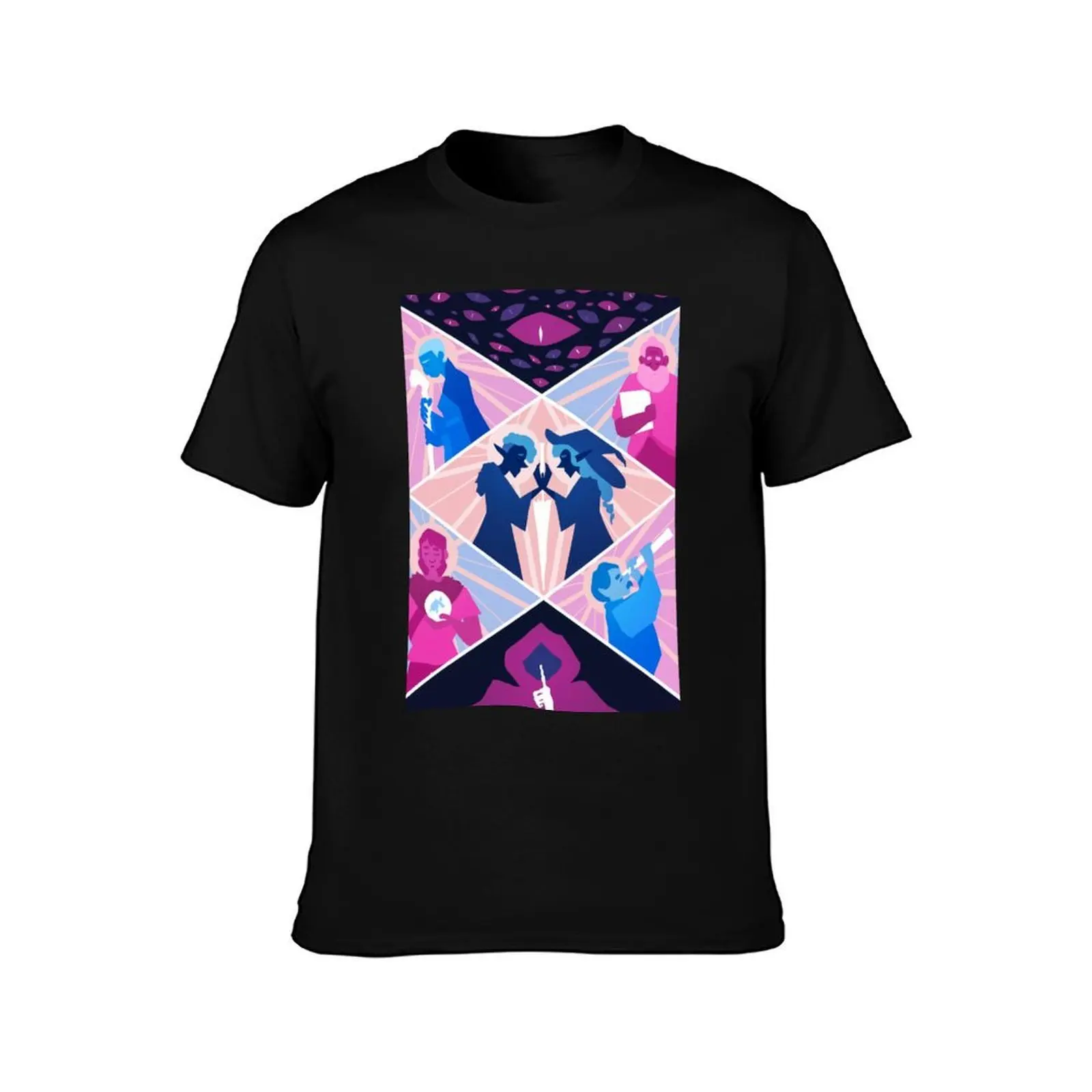 The adventure zone IPRE crew seven birds balance T-Shirt, Summer Casual Cotton Tee, Oversized Streetwear Tops, Unisex Men Women