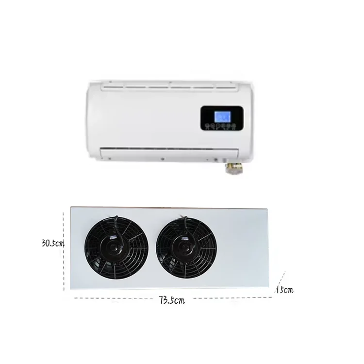 

Dual Unit Split AC 48V 15000BTU for RV/Bus, Energy Saving 30%