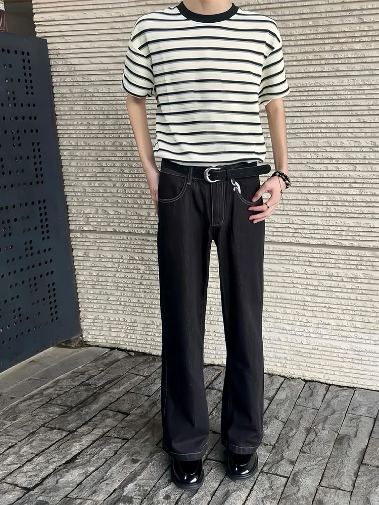 

Мужские летние тонкие джинсы Bla Cleanfit прямого кроя из ткани Lenzing Ice Silk с эффектом прохлады и легким клешем