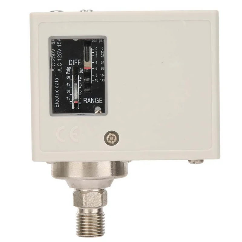

A03F-Controller 10Kg G1/4 Electronic Pressure Control Switch For Air Water Pump Compressor Pressure Controller
