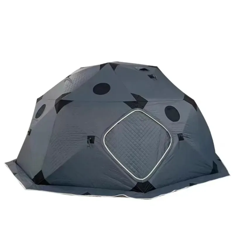 

2026 60s Quick Opening Automatic 8-10 Person Insulated Ice Fishing Winter Outdoor Camping Tent