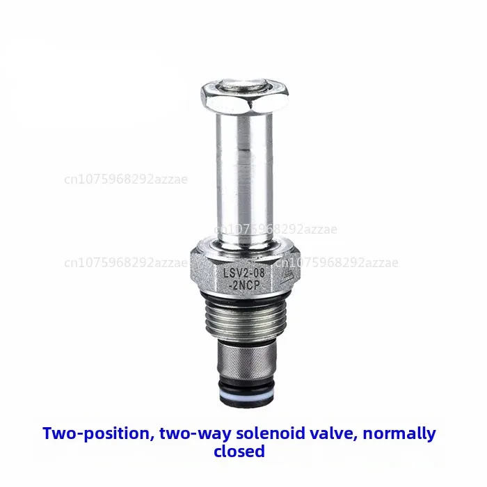 Lsv2-08-2ncp-m hydraulic threaded cartridge two-slot two-way solenoid directional valve normally closed type