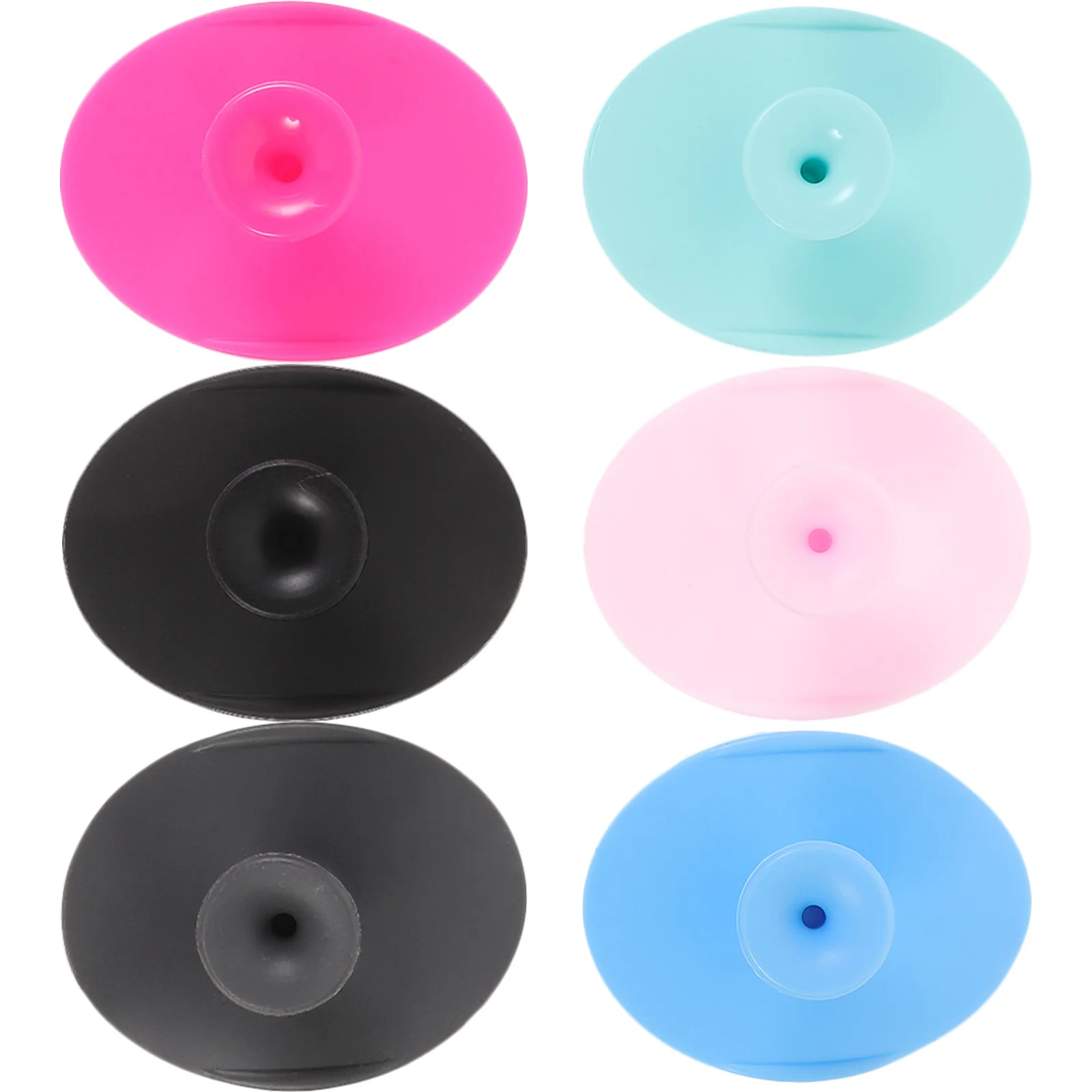 6 pezzi spazzola per la pulizia del viso in silicone scrubber per il viso spazzola esfoliante per viso e corpo strumento per la pulizia profonda pulire esfoliante