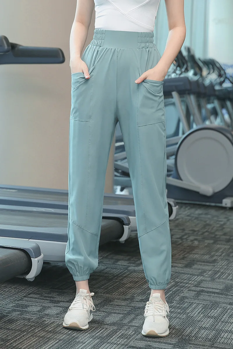 Plus Size Spring Women Sweatpants Elastic Loose Harem Yoga Pant Female Running Fitness Gym Workout Casual Training Jogger Pant