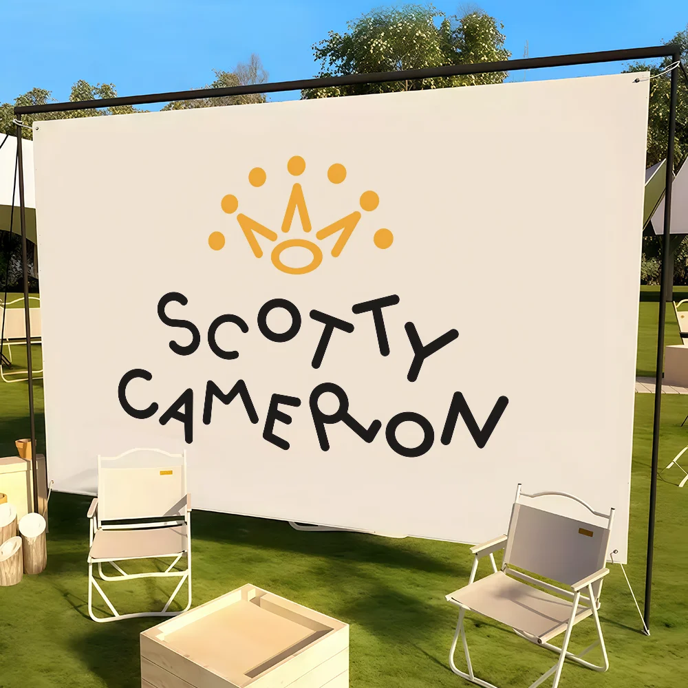 Modische Flagge für Wohnzimmer, Zuhause, Wohnheim, Dekoration, Wand, Outdoor, Camping, Party, S-Scotty-Logo, Cameron-N-Banner, Geschenke – Detail 9