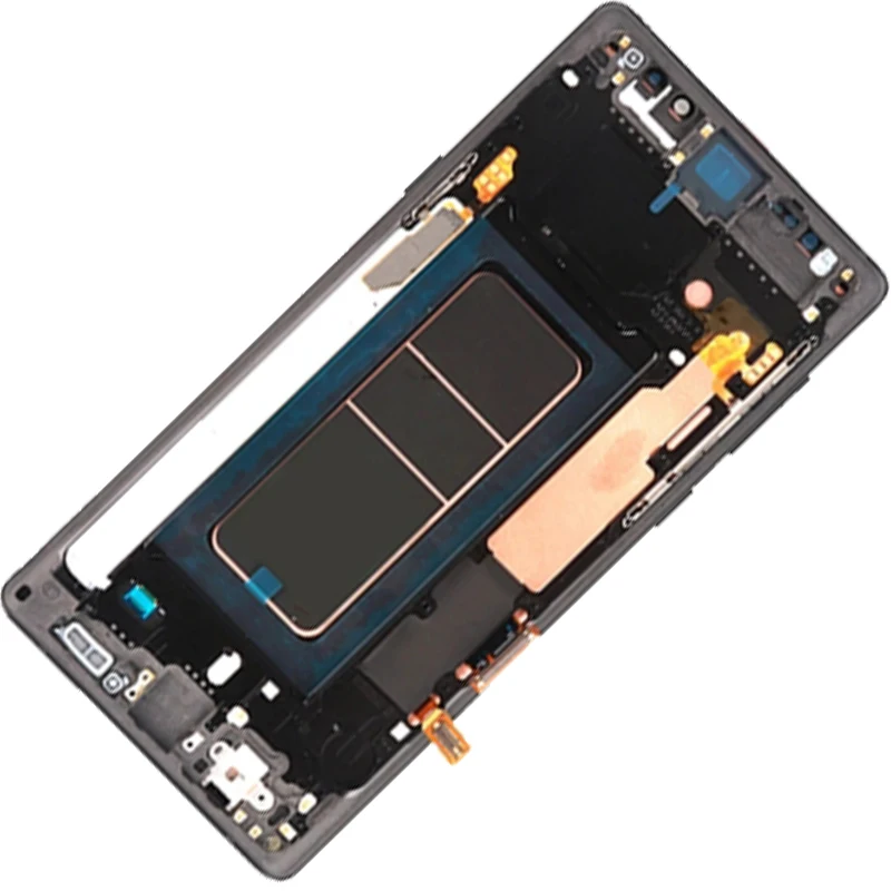 Imagem -05 - Amoled Lcd Touch Screen para Samsung Nota N960 N960f N960u 64 Polegadas Montagem Original com Moldura Peças de Reposição