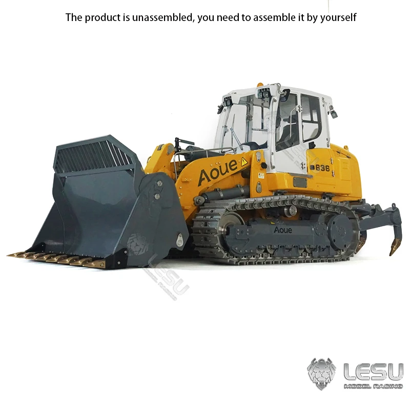 LESU 1/14 Metal Hydraulic RC Loader for 636 Construction Vehicles Unassembled Painted Upgraded Version Thzh1461-Smt3