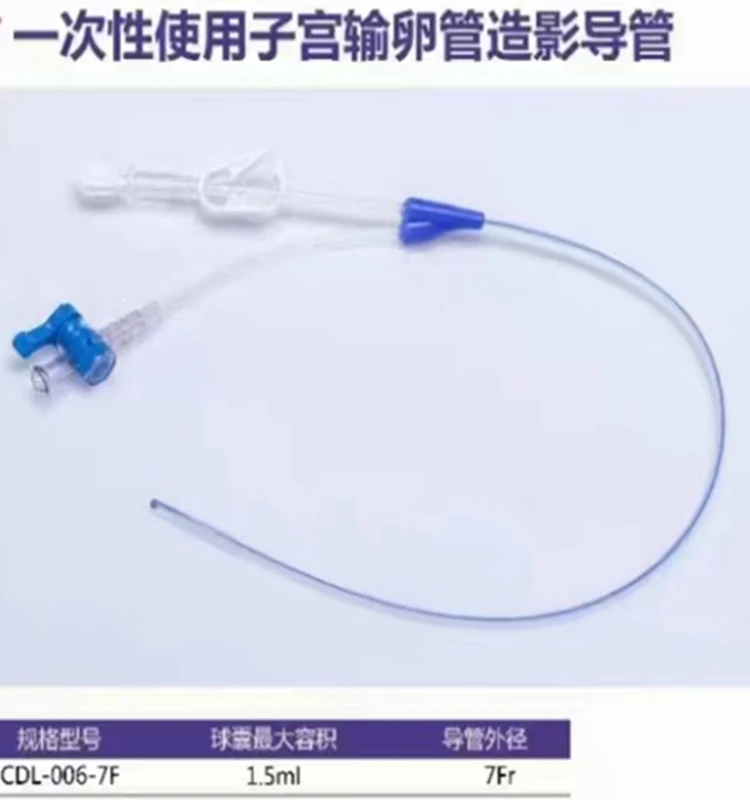 Disposable balloon uterine stent, uterine cavity hemostatic triangular packing dilation catheter